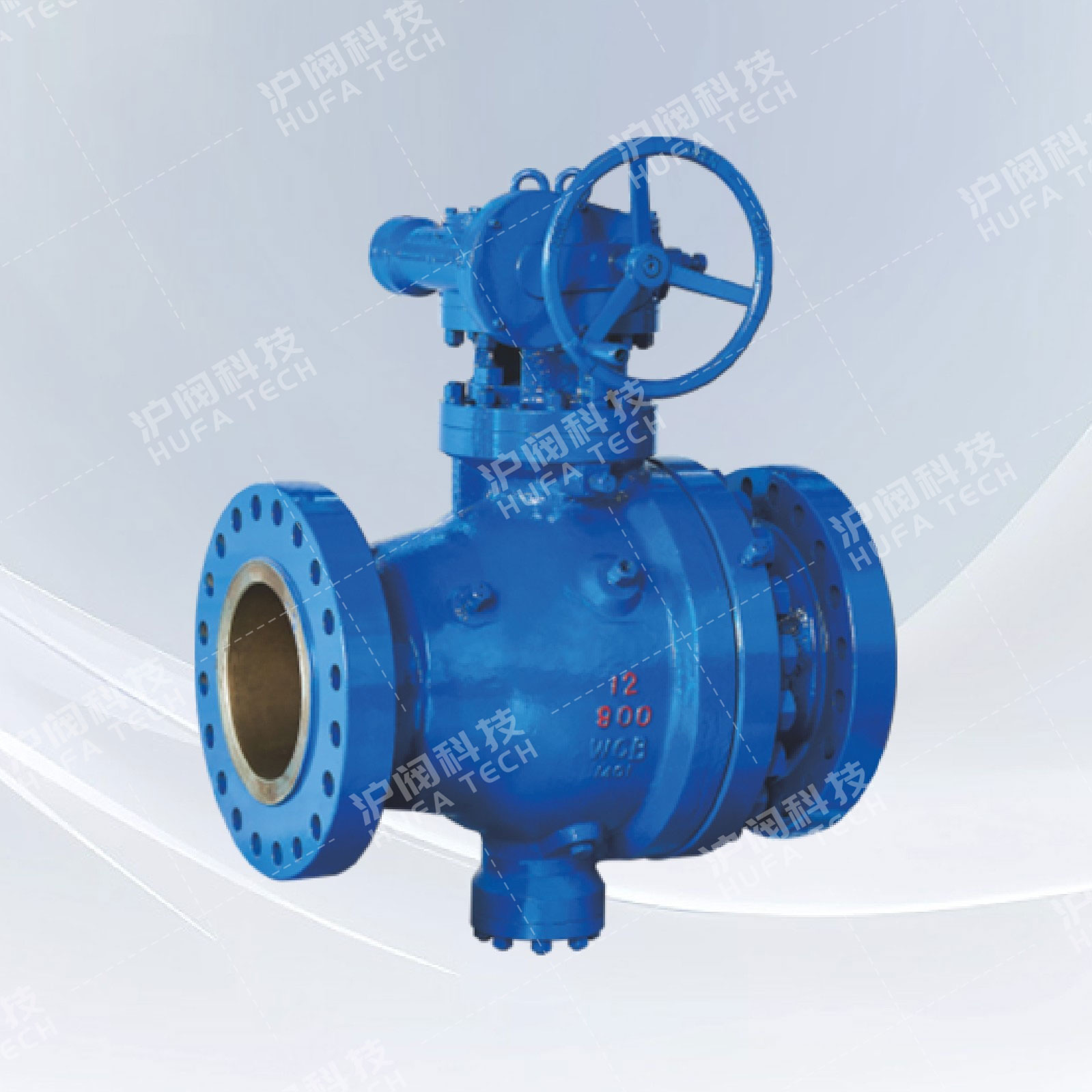 美标铸钢固定球阀