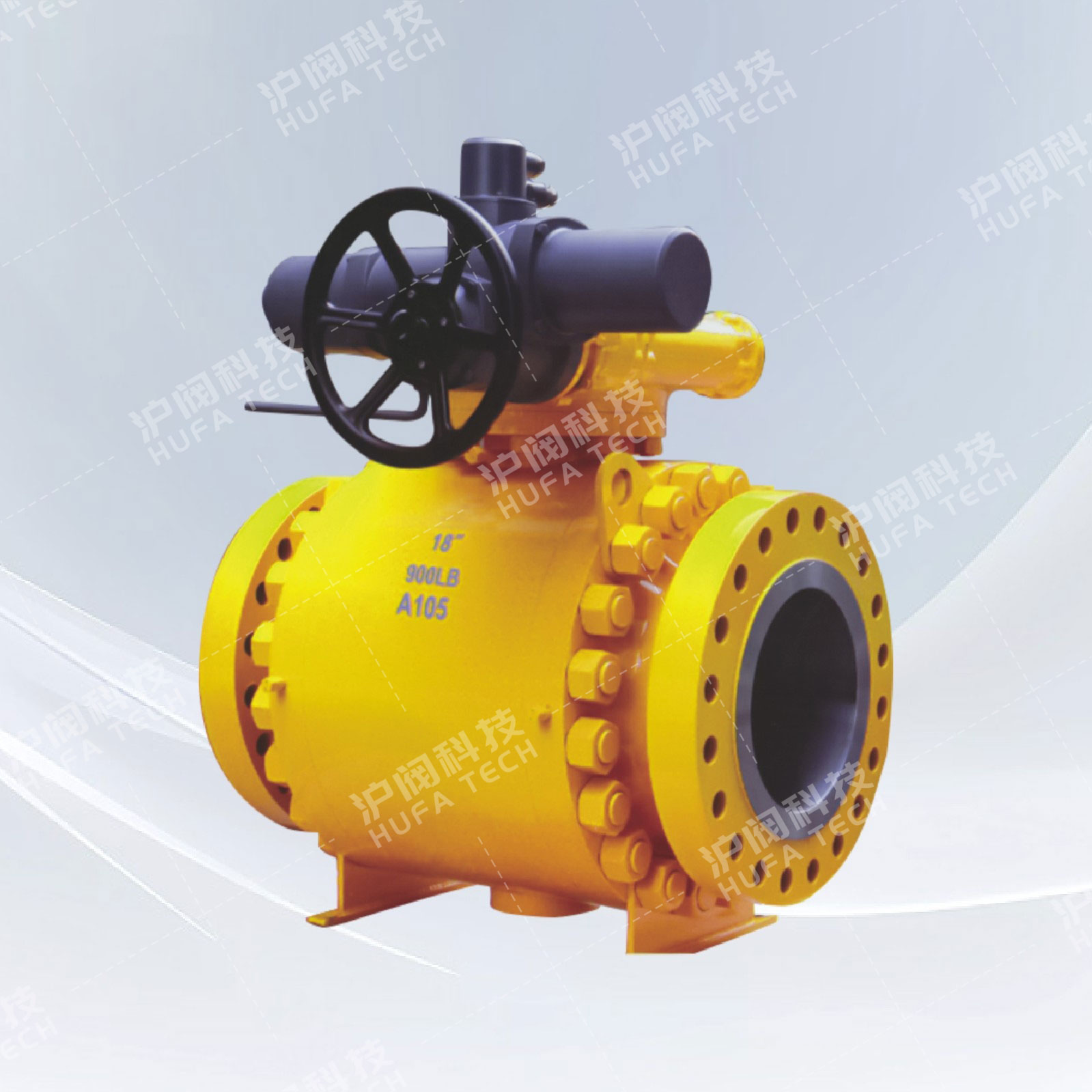 锻钢固定球阀(电动)