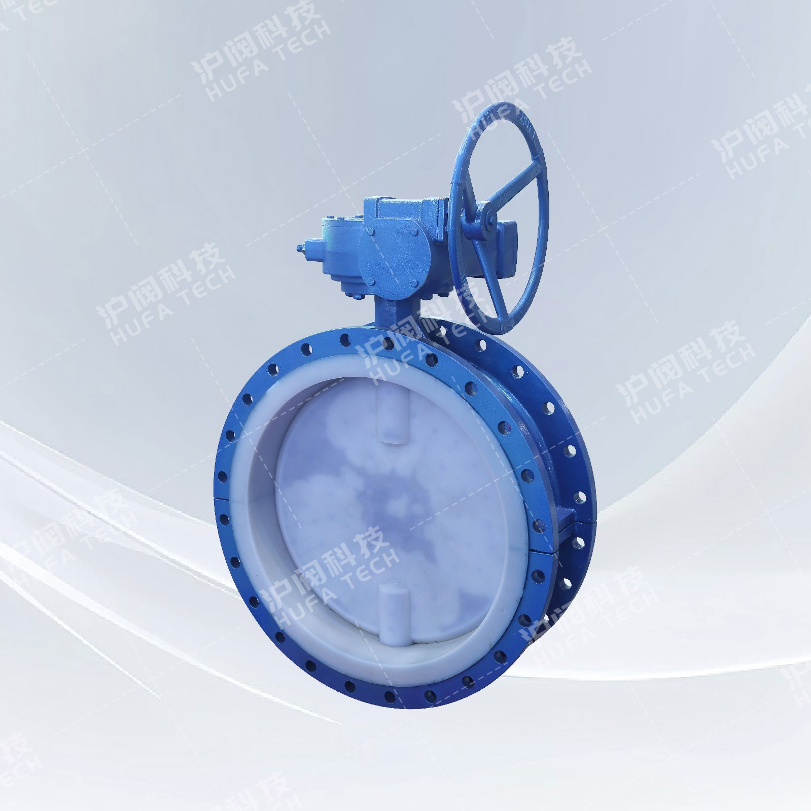 衬氟蝶阀（法兰）