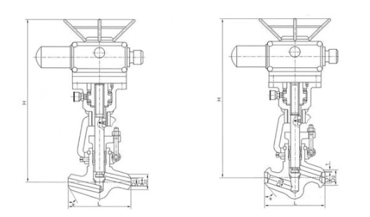 电站高温高压焊接截止阀(图1)