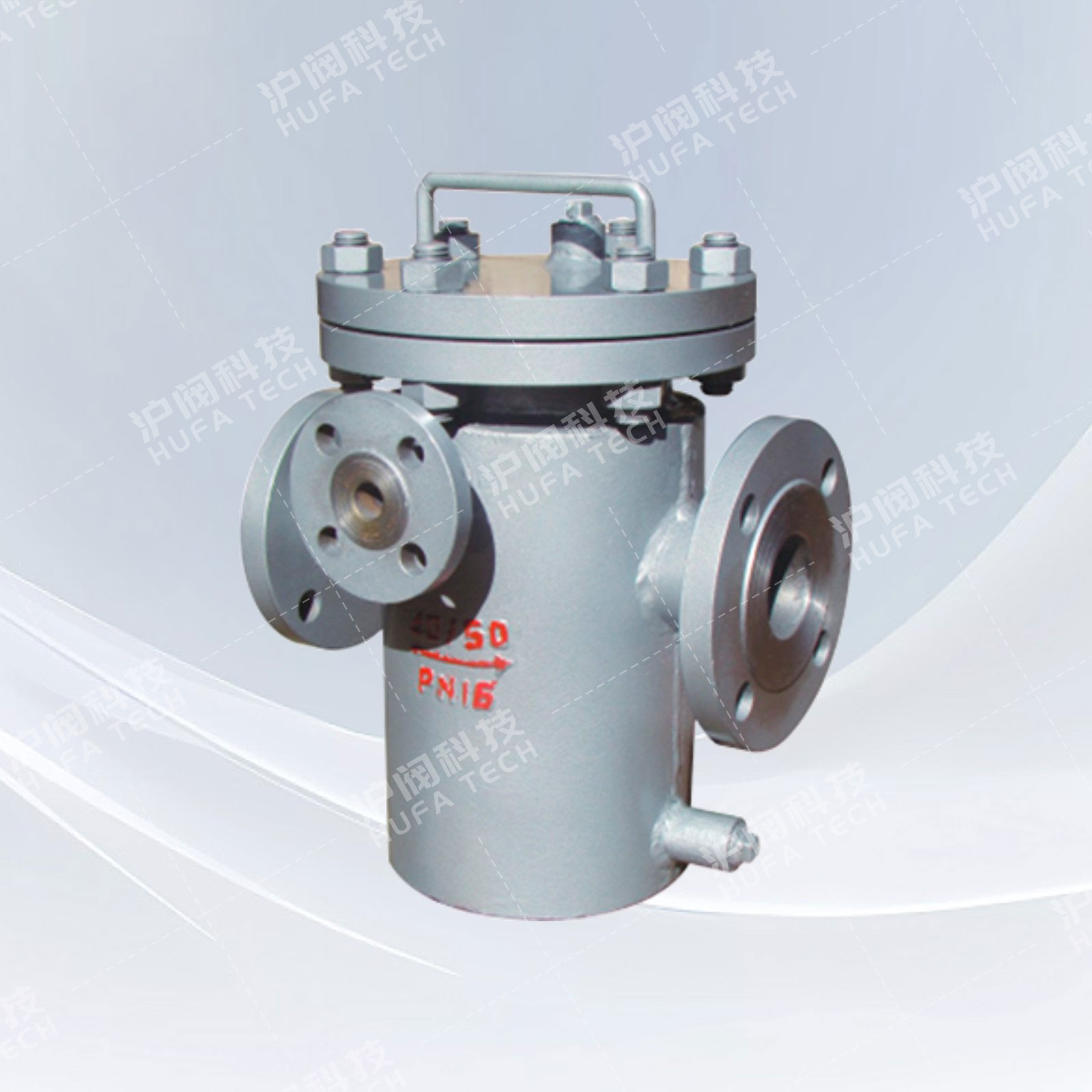 角通篮式过滤器